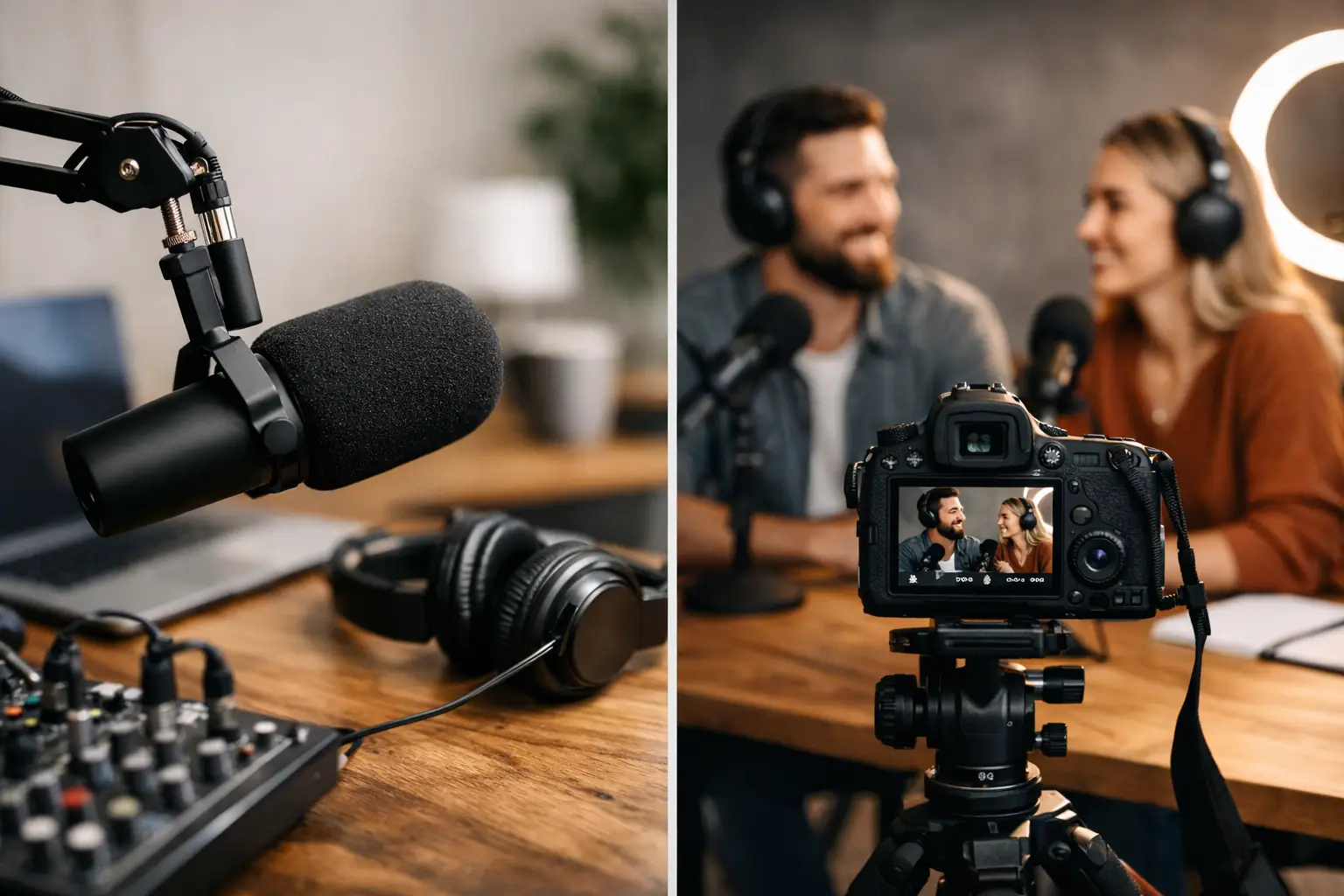 Podcast audio vs video: cuál conviene más