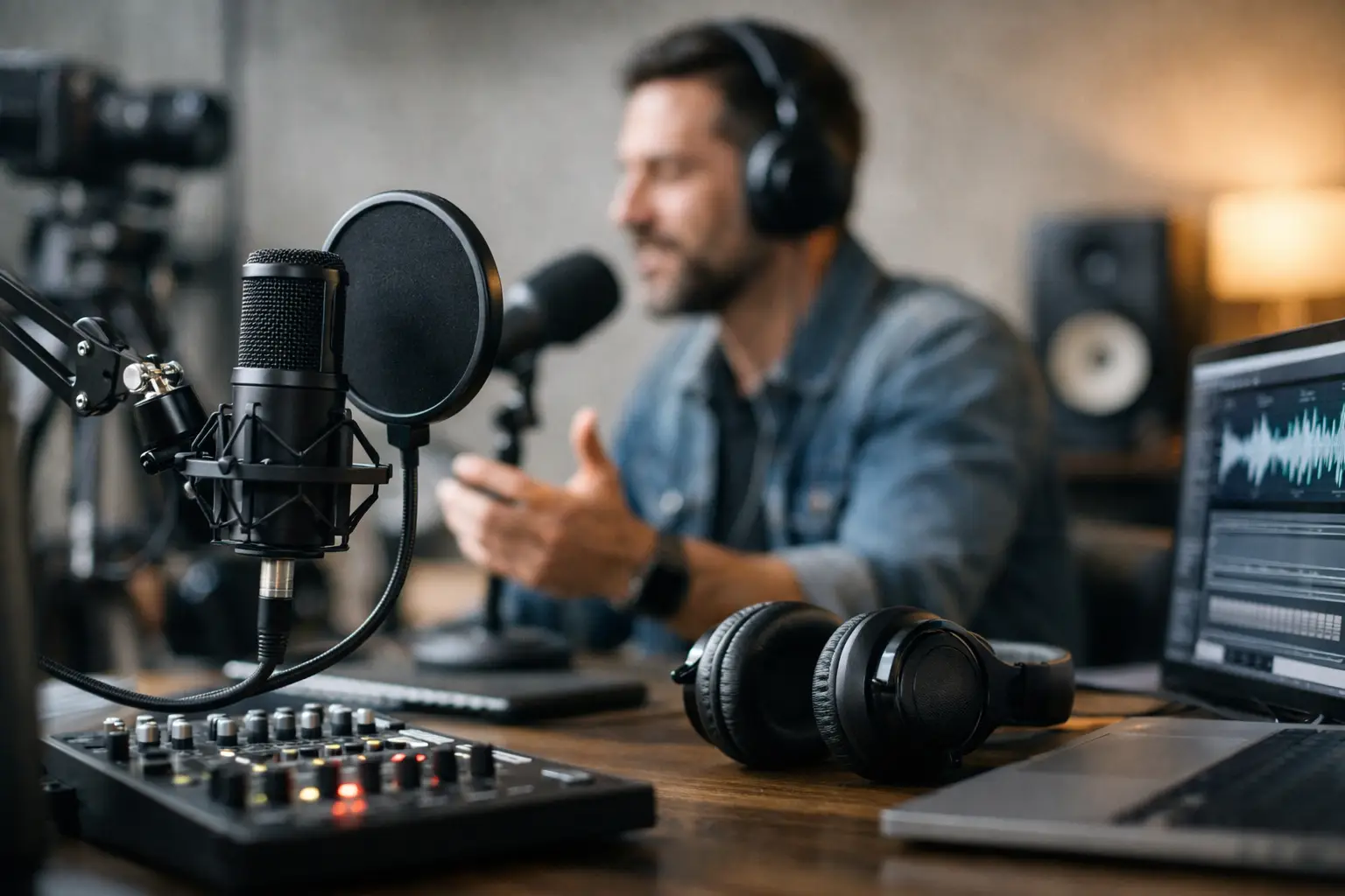 Producción de podcasts con nivel profesional
