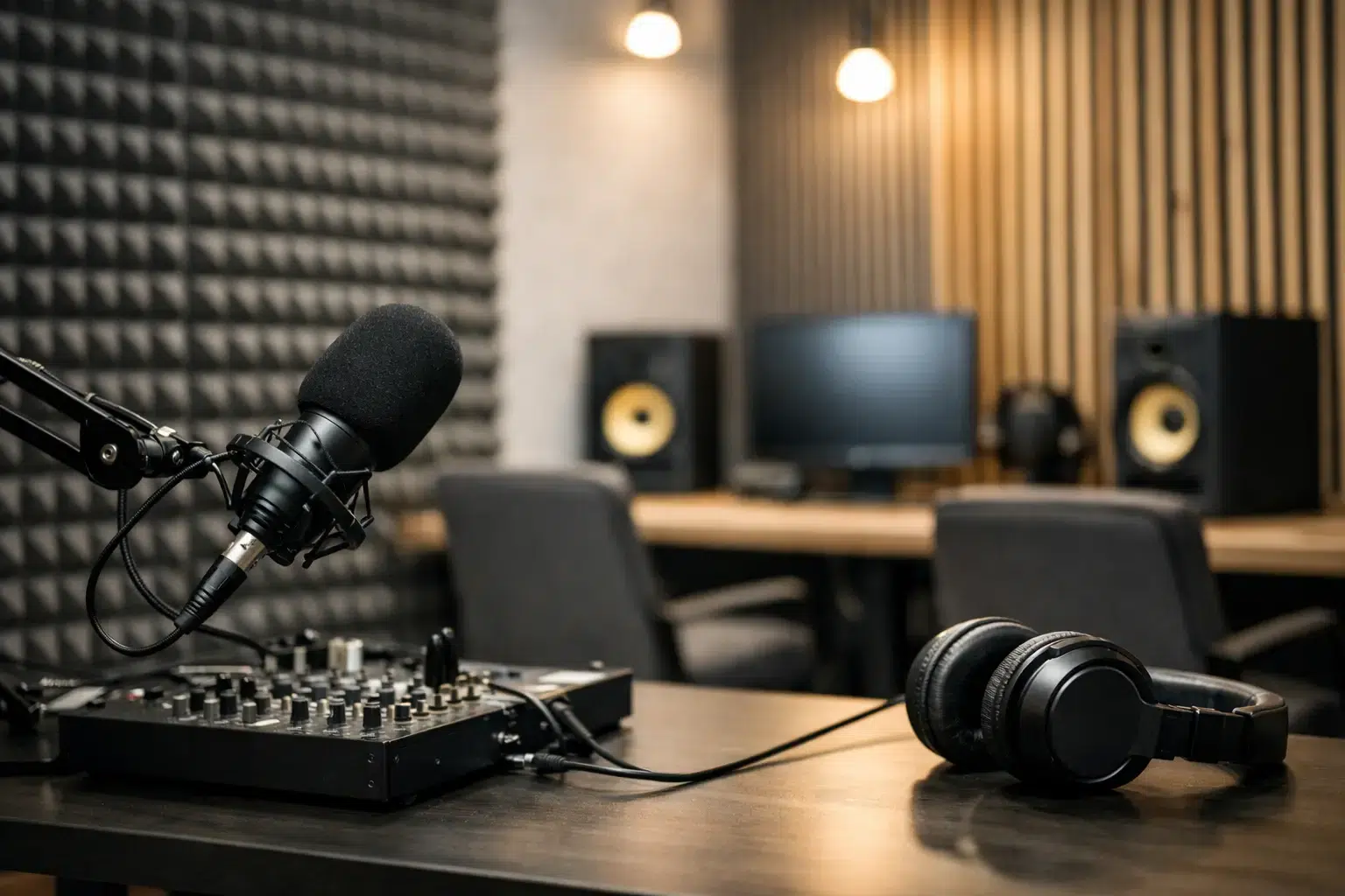 Acondicionamiento acústico para podcast eficaz