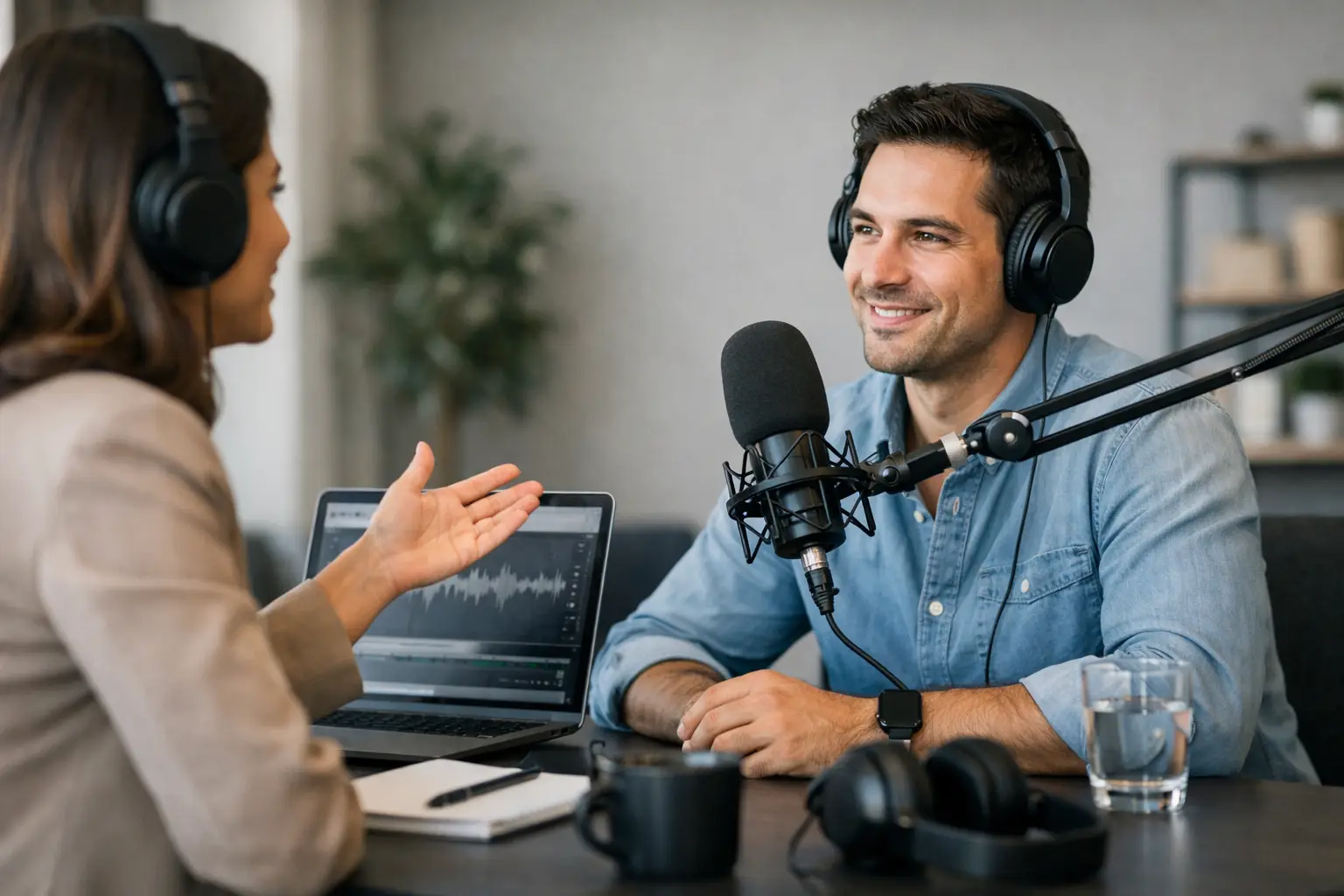 Cómo preparar invitados para podcast sin rigidez