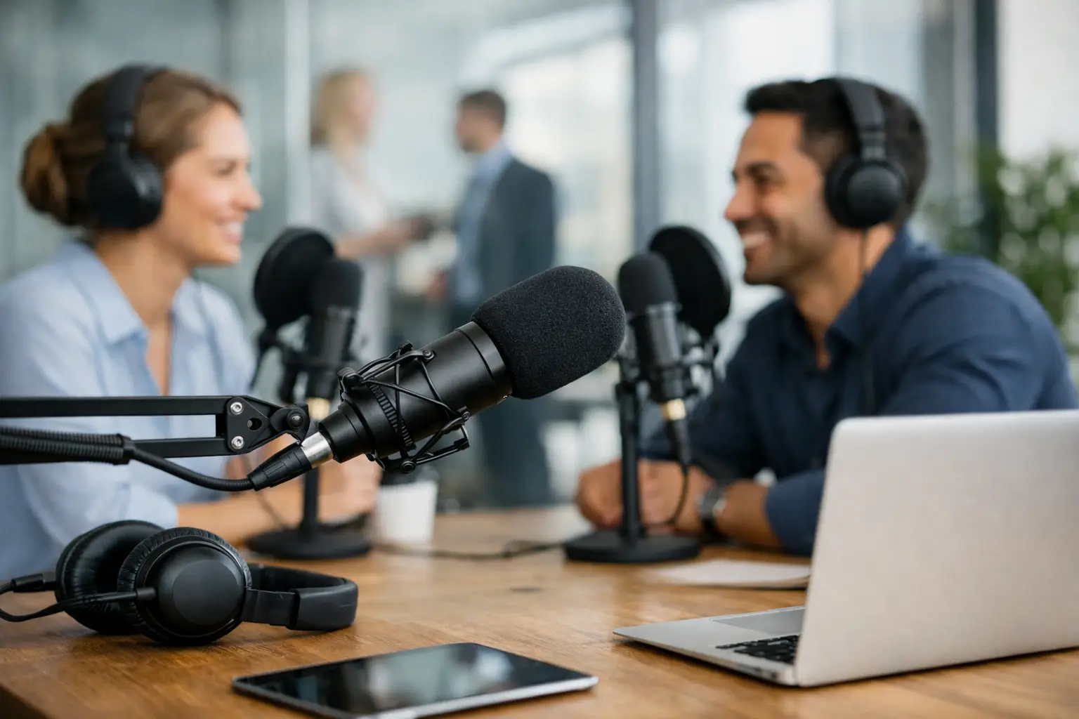 Podcast para comunicacion interna que conecta