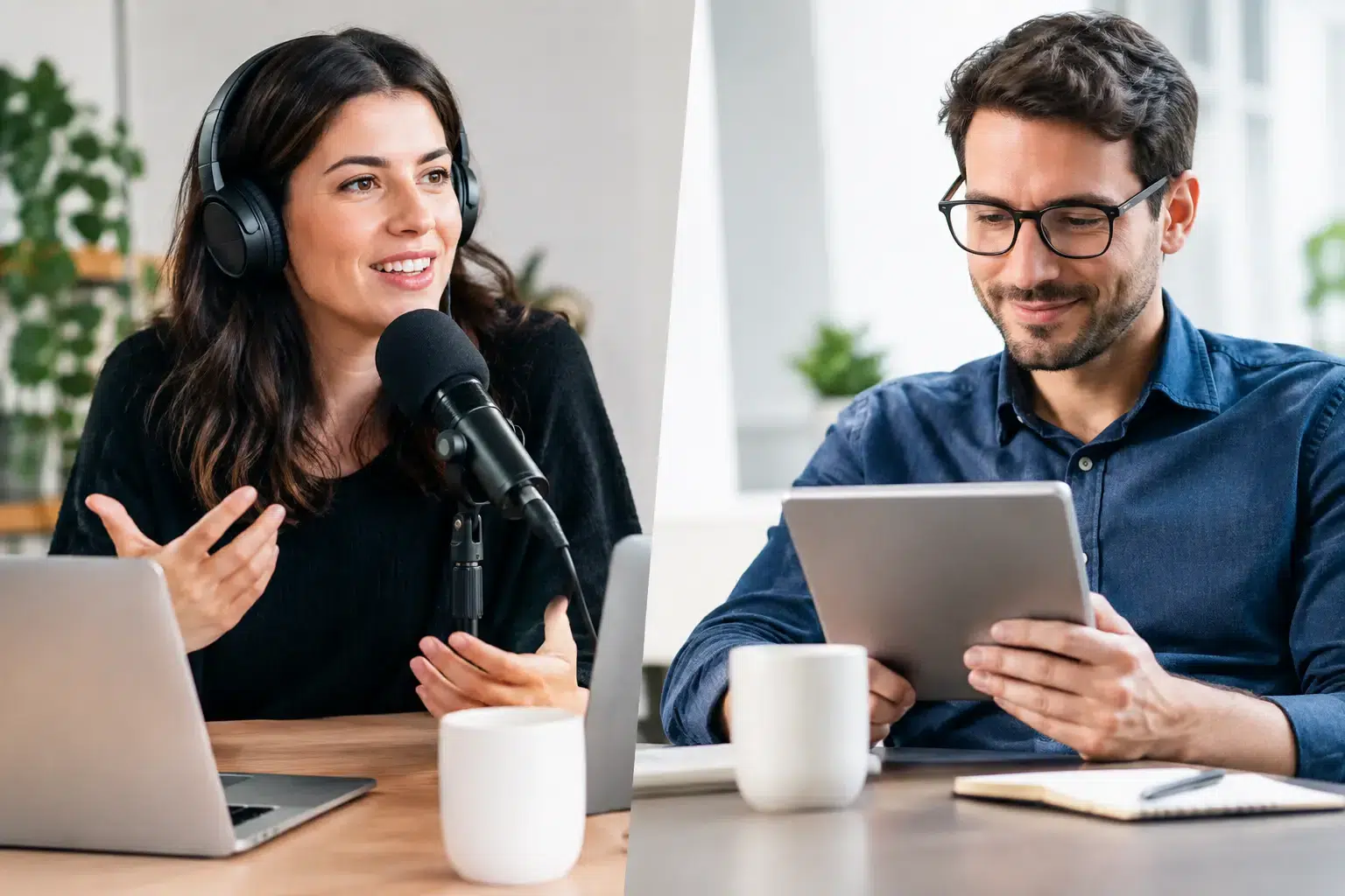 Podcast interno vs newsletter: cuál conviene